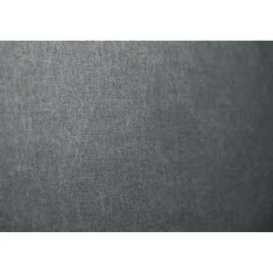 Lit coffre avec tête de lit tapissier Tissu Gris anthracite