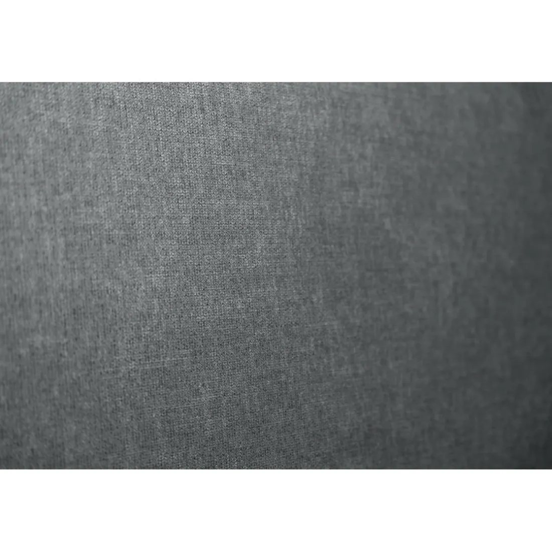 Lit coffre avec tête de lit tapissier Tissu Gris anthracite