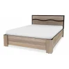 Lit Complet 140x200cm Chêne Clair