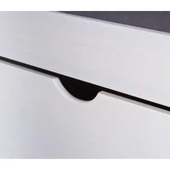 Lit En Bois Avec 4 Espaces De Rangement Blanc 90x200 KALO