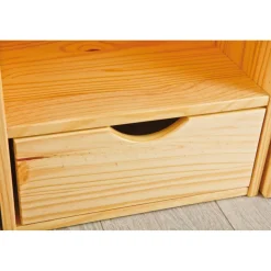 Lit en Pin Massif avec tiroirs de rangement IRIVO