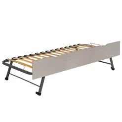 Lit gigogne pour lit junior Couchage 90x200 gris