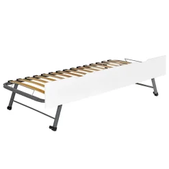 Lit gigogne pour lit junior Couchage 90x200 blanc