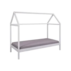 Lit SUN ROAD 90x200 blanc sans sommier