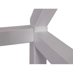 Lit SUN ROAD 90x200 blanc sans sommier