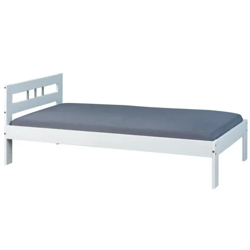 Lit 90x200 blanc WAKA