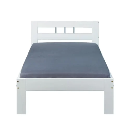 Lit 90x200 blanc WAKA