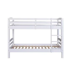 Lits superposés Sécables Blanc en Pin massif ADLEI