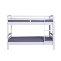 Lits superposés Sécables Blanc en Pin massif ADLEI