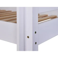 Lits superposés Sécables Blanc en Pin massif ADLEI