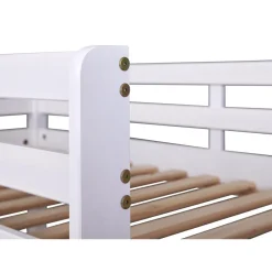 Lits superposés Sécables Blanc en Pin massif ADLEI