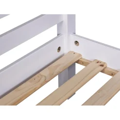 Lits superposés Sécables Blanc en Pin massif ADLEI