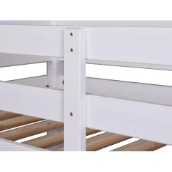 Lits superposés Sécables Blanc en Pin massif ADLEI