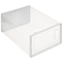 Lot de 4 boites range chaussures en plastique M ACCS