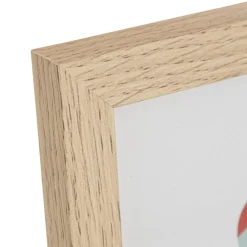 Lot de 3 cadres Beige en papier et bois