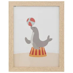 Lot de 3 cadres Beige en papier et bois