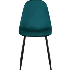 Lot de 4 chaises Gao Velours Vert
