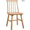 Lot de 2 chaises pour enfant NESNA design moderne et sa structure en bois massif