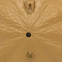 Lot de 3 déco murales Leslie Métal doré