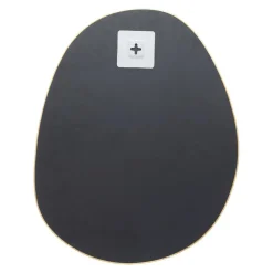 Lot de 3 Miroirs Métal doré Orga Lida