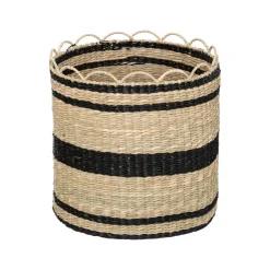 Lot de 2 paniers naturels JADA