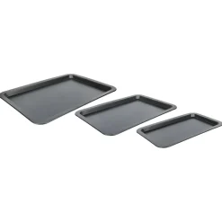Lot de 3 plaques de cuisson