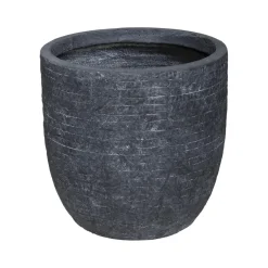 Lot de 3 Pots Fibre Max D 39 gris