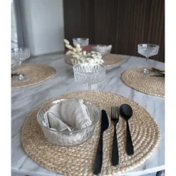 Lot de 4 Set de Table en jute BOMBAY