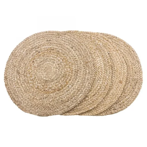 Lot de 4 Set de Table en jute BOMBAY