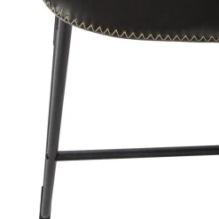 lot de 2 Tabouret de bar noir