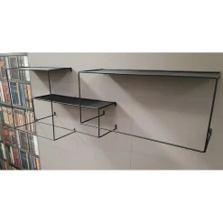 lot de 3 étagères murales en métal