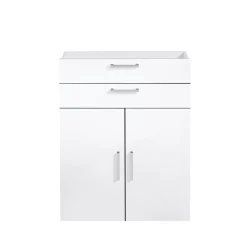 Lot de 2 tiroirs et 2 portes CALVIA 13 blanc