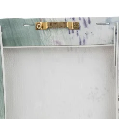 Lot de 5 toiles imprimées Cynthia Bleu