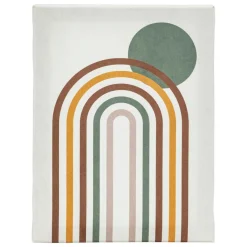 Lot de 5 toiles imprimées Cynthia Beige