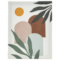 Lot de 5 toiles imprimées Cynthia Beige