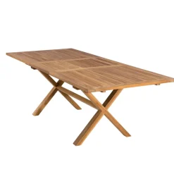 Lot n°154 Salon de jardin en teck 8/10 personnes FUN