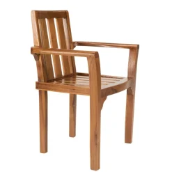 Lot n°115 Salon de jardin en teck huilé 8/10 personnes MAEVA