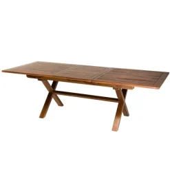 Lot n°115 Salon de jardin en teck huilé 8/10 personnes MAEVA