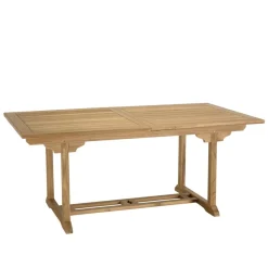 Lot n°157 Salon de jardin en teck et textilène 8/10 personnes