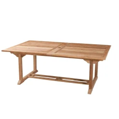 Lot n°160 Salon de jardin en teck et textilène 10/12 personnes