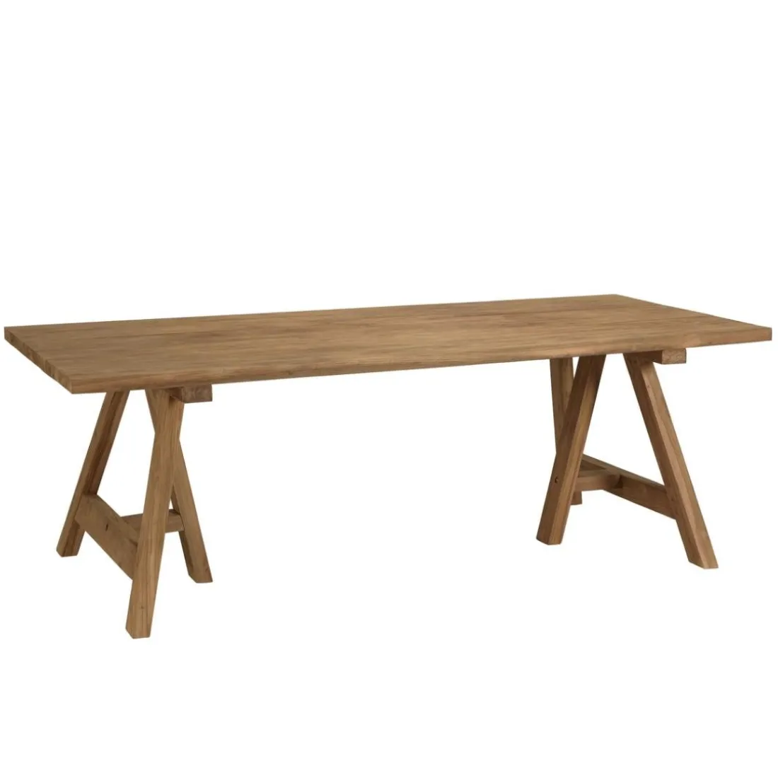 Lot n°17 Salon de jardin teck recyclé rotin synthétique 6 personnes VALERIA