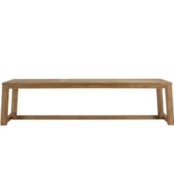 Lot n°6 Salon de jardin teck recyclé rotin synthétique 8 à 10 personnes VALERIA