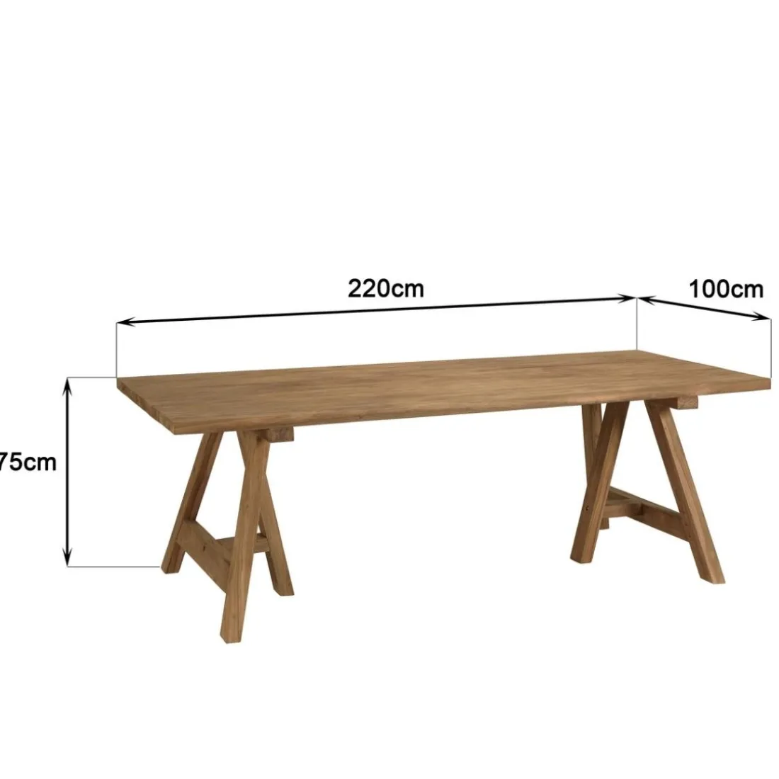 Lot n°16 Salon de jardin teck recyclé rotin synthétique 6 personnes VALERIA