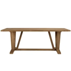 Lot n°15 Salon de jardin teck recyclé rotin synthétique 6 personnes VALERIA