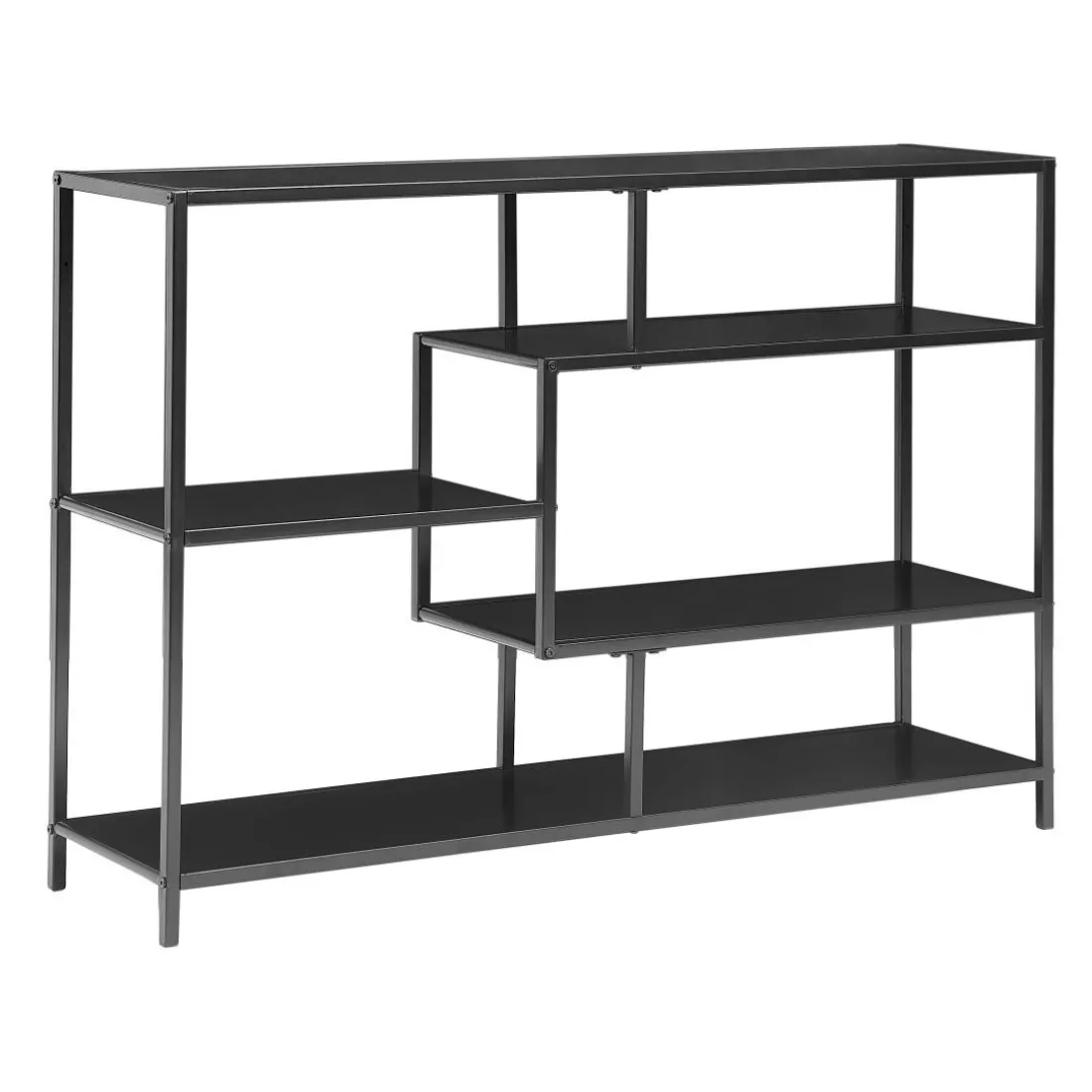 L'étagère bibliothèque style industriel ODDA avec ses 5 niveaux de rangement design intemporel