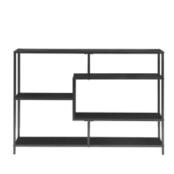 L'étagère bibliothèque style industriel ODDA avec ses 5 niveaux de rangement design intemporel