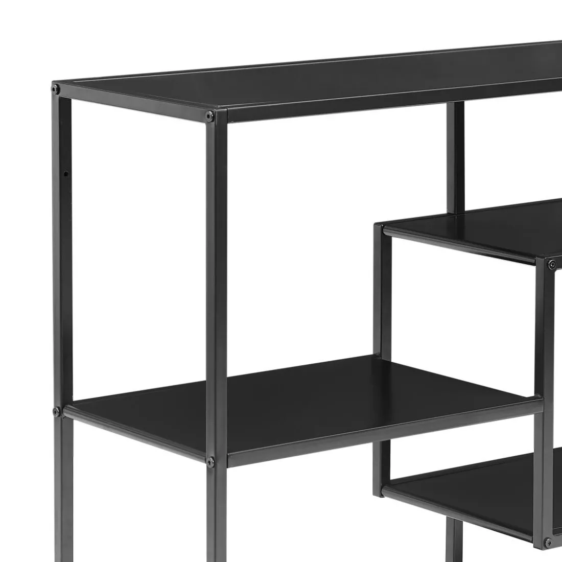 L'étagère bibliothèque style industriel ODDA avec ses 5 niveaux de rangement design intemporel