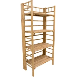 L'étagère SEMARANG design moderne et scandinave 4 niveaux larges et profonds de rangements