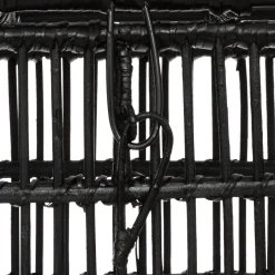 Malle en Rotin Noir LUM X3