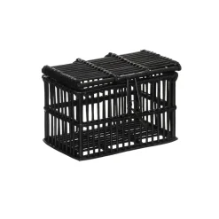 Malle en Rotin Noir LUM X3